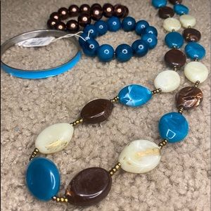 Jewelry Bundle necklace & bracelets